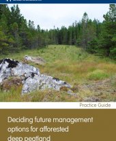 Deciding Future Management Options for Afforested Deep Peatland
